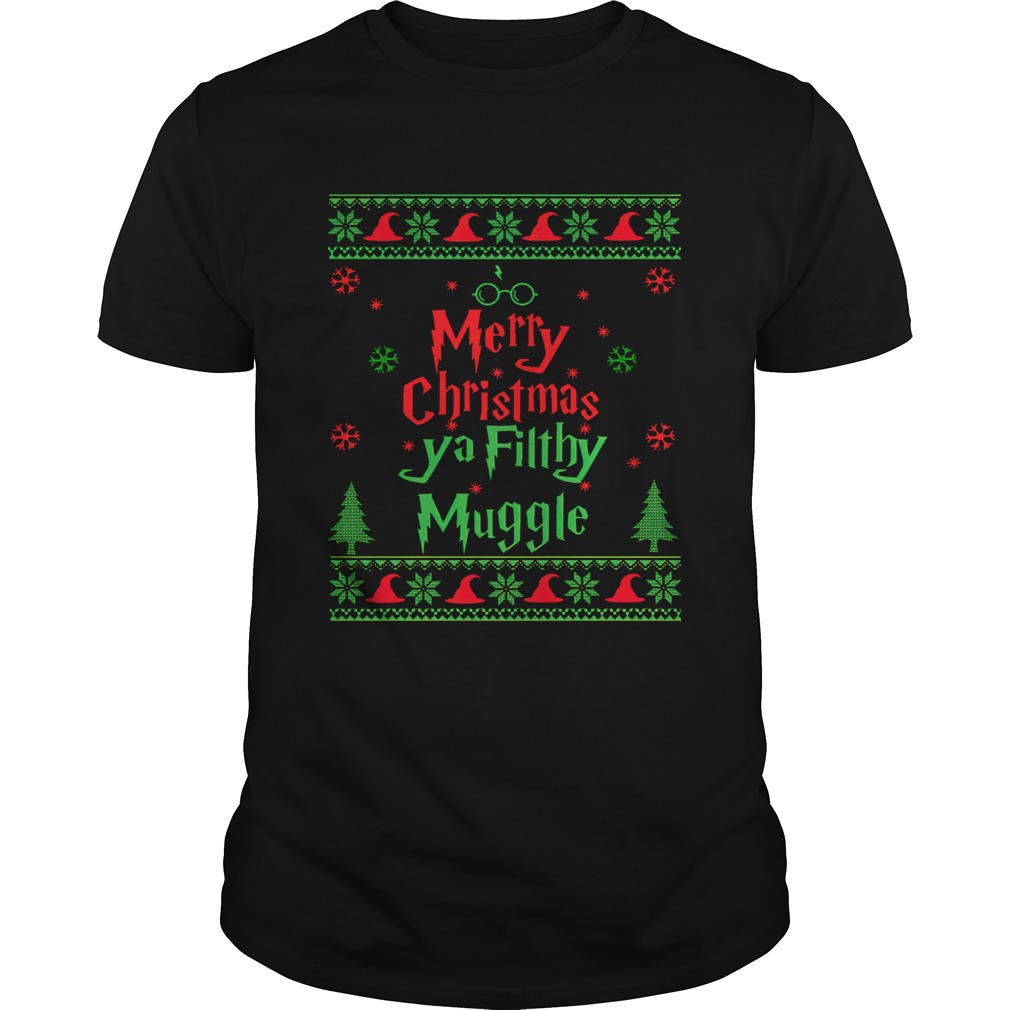 Merry Christmas Ya Filthy Muggle shirt Merry Christmas Ya Filthy Muggle shirt