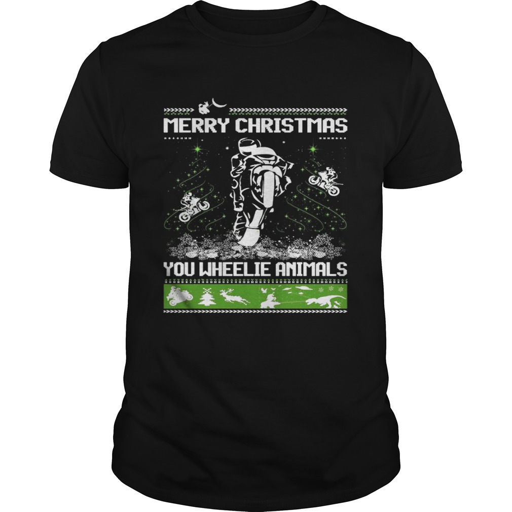 Merry Christmas You Wheelie Animals Ugly Christmas Sweater shirt Merry Christmas You Wheelie Animals Ugly Christmas Sweater shirt