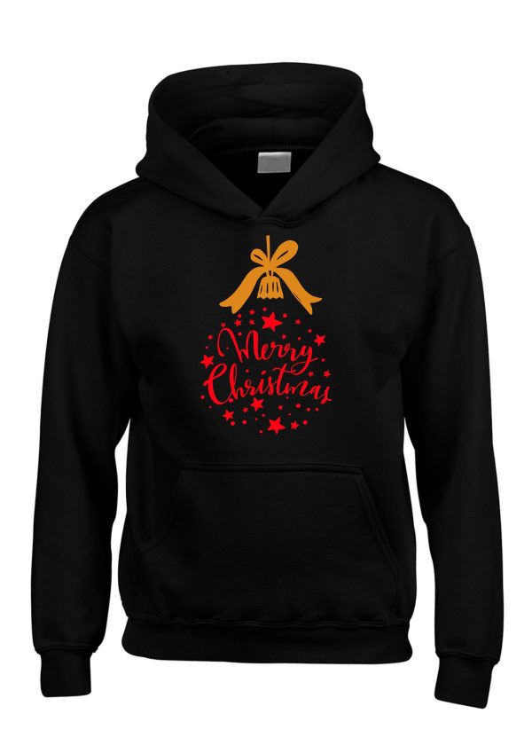 Merry Christmas ball design Hoodie