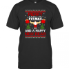 Merry Fitmas And A Happy New Rear Gym Ugly Christmas T-Shirt