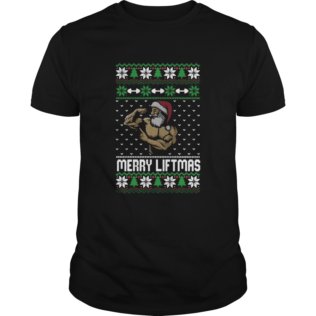 Merry Liftmas Christmas shirt Merry Liftmas Christmas shirt