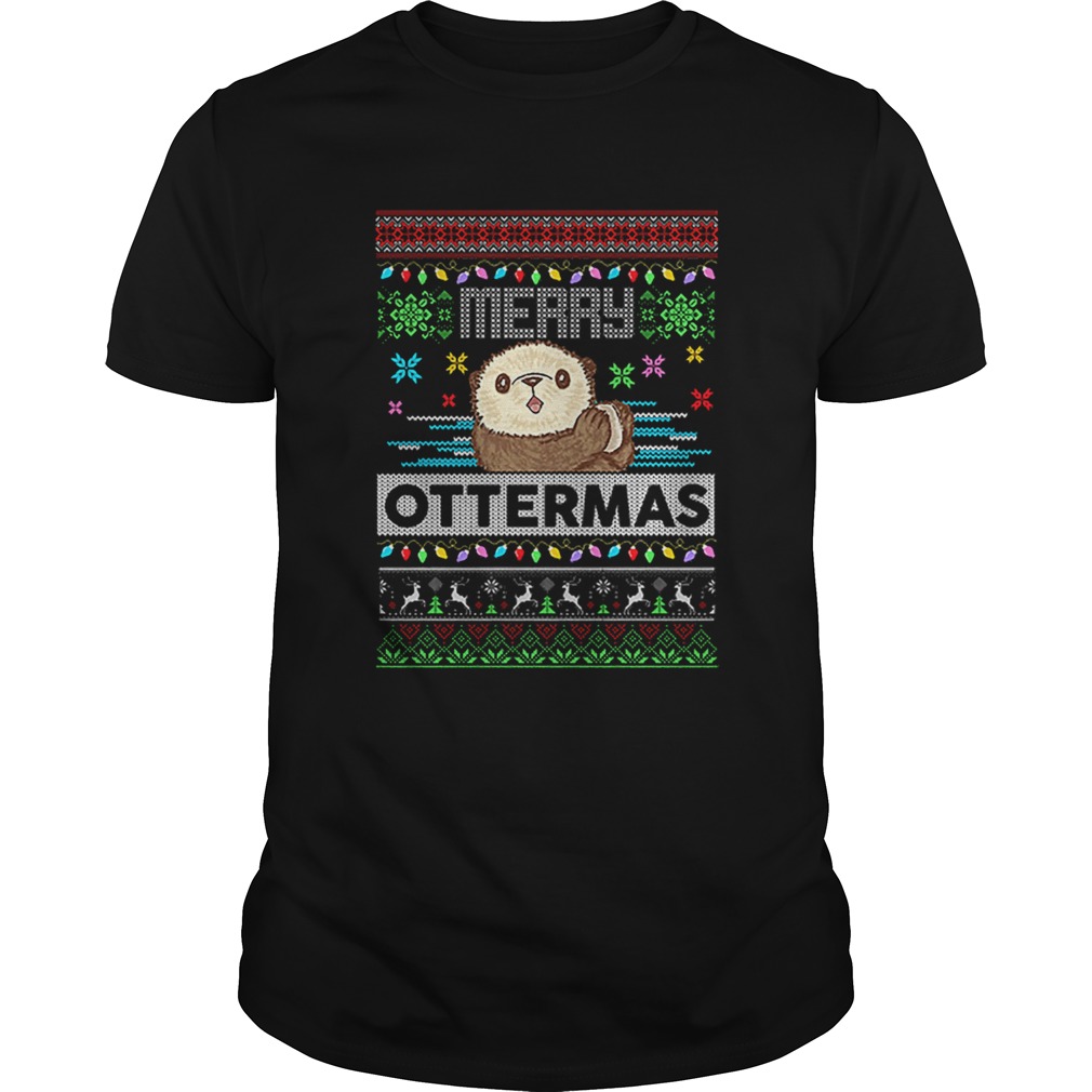Merry Ottermas Christmas shirt Merry Ottermas Christmas shirt