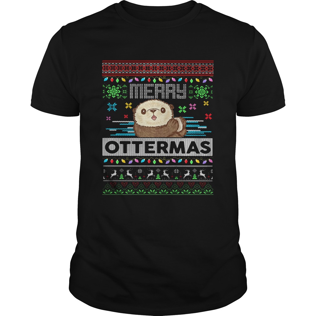 Merry Ottermas Ugly Christmas shirt Merry Ottermas Ugly Christmas shirt