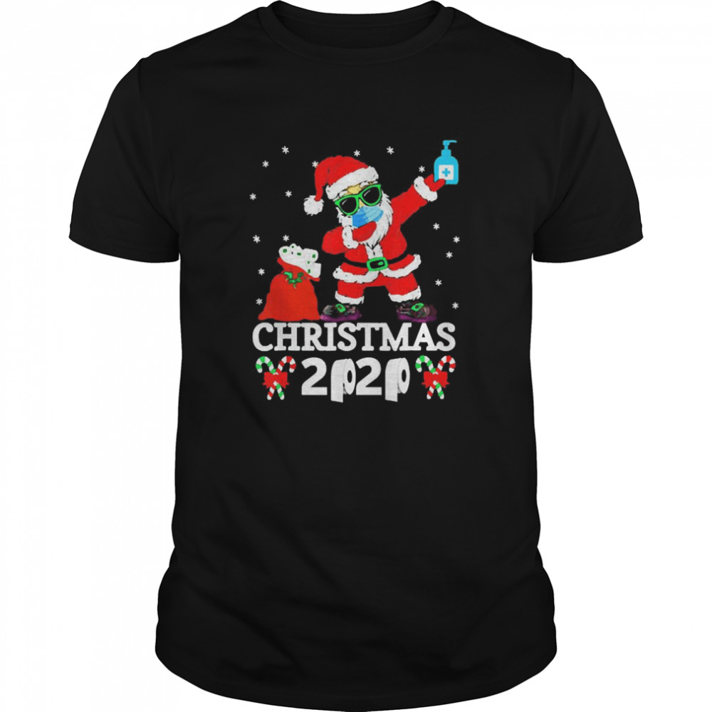Merry Quarantine Christmas 2020 Pajamas Family Xmas Dabbing shirt Merry Quarantine Christmas 2020 Pajamas Family Xmas Dabbing shirt