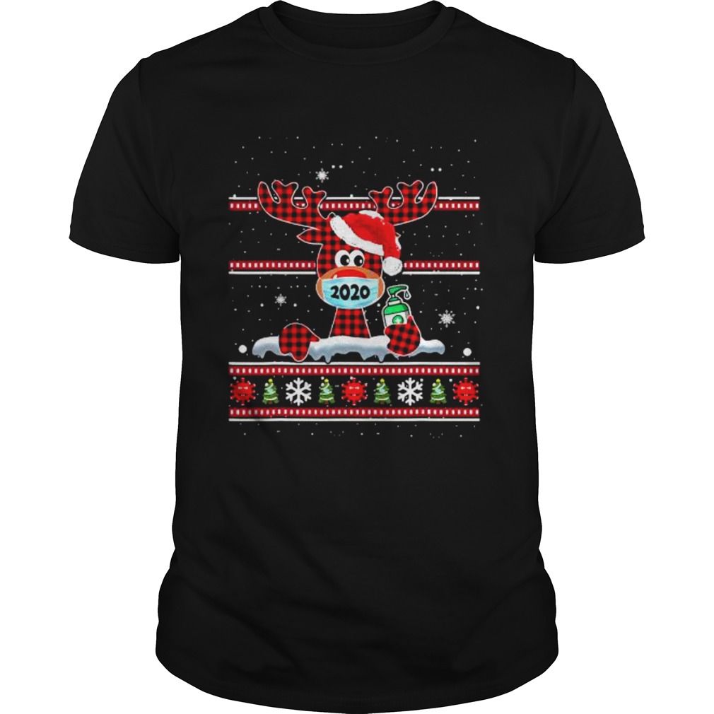 Merry Quarantine Christmas 2020 Reindeer Mask Family Pajamas shirt Merry Quarantine Christmas 2020 Reindeer Mask Family Pajamas shirt