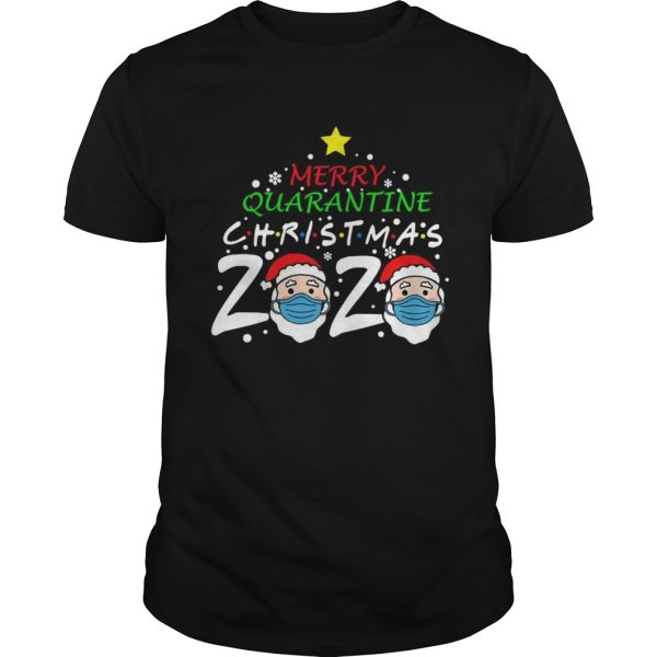 Merry Quarantine Christmas 2020 Satan Claus Face Mask