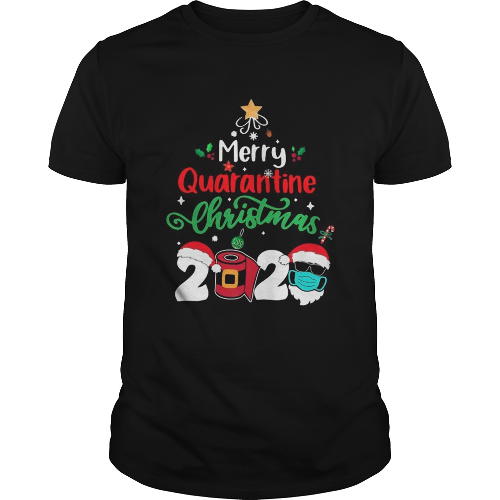 Merry Quarantine Christmas 2020 Toilet Paper Satan Claus shirt Merry Quarantine Christmas 2020 Toilet Paper Satan Claus shirt