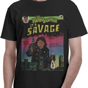 Metro Boomin T-Shirt Money N Violence Go Toghether Halloween