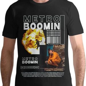 Metro Boomin T-Shirt Not All Heros Wear Capes Halloween