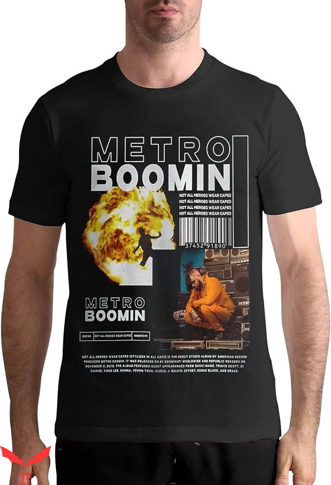 Metro Boomin T-Shirt Not All Heros Wear Capes Halloween Metro Boomin T-Shirt Not All Heros Wear Capes Halloween