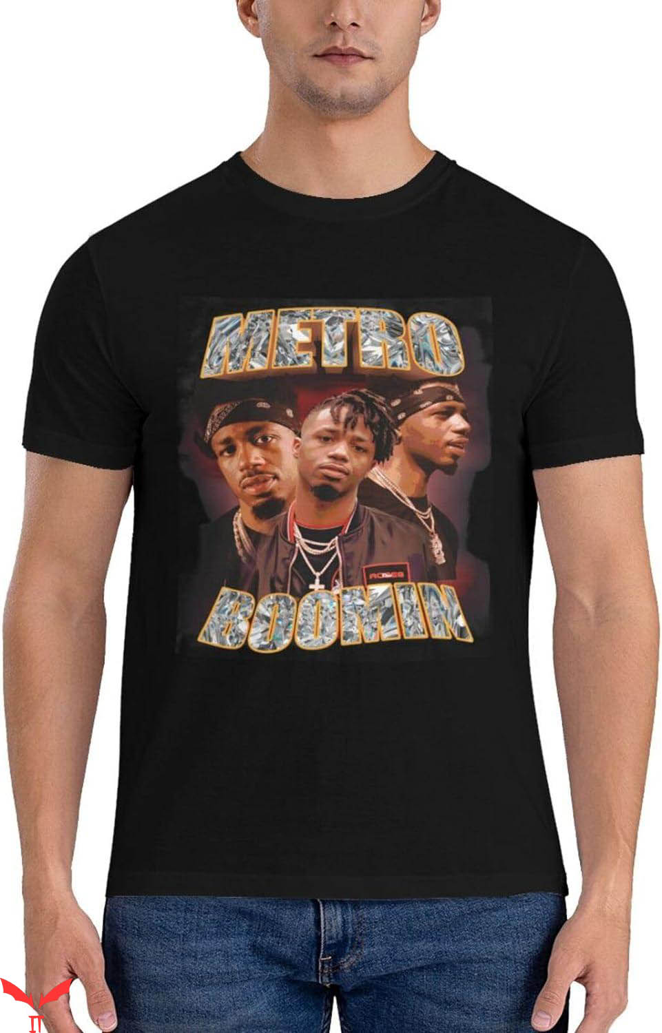 Metro Boomin T-Shirt Three Shades T-Shirt Halloween Metro Boomin T-Shirt Three Shades T-Shirt Halloween