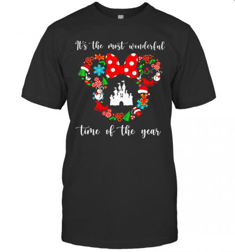 Mickey Disney It'S The Most Wonderful Time Of The Year T-Shirt Mickey Disney It'S The Most Wonderful Time Of The Year T-Shirt