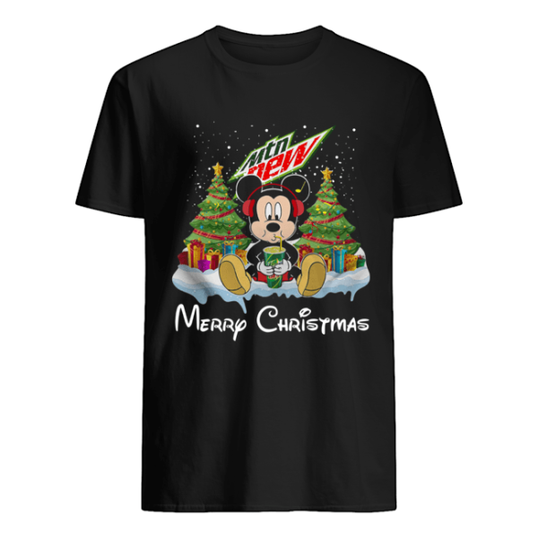 Mickey Mouse drink Mtn New Christmas shirt