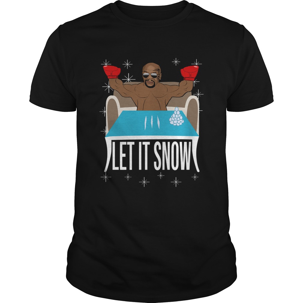 Mike Tyson Walmart Cocaine Santa Let It Snow Christmas shirt Mike Tyson Walmart Cocaine Santa Let It Snow Christmas shirt