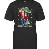 Morrissey Santa Merry Christmas Tree T-Shirt