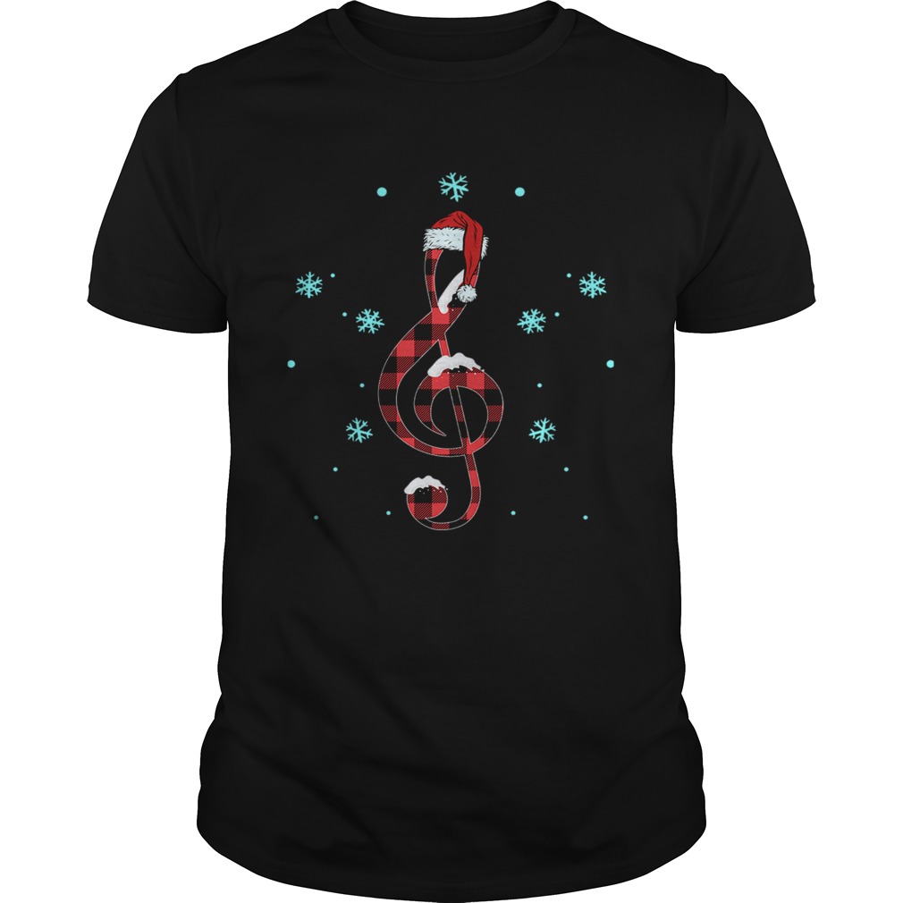 Musical Note Santa Hat shirt Musical Note Santa Hat shirt