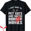 My Animal T-Shirt Funny Horror Movie Cat Lover Halloween