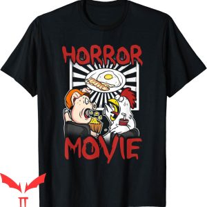 My Animal T-Shirt Horror Movie Pig And Chicken TV Halloween