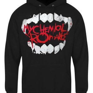 My Chemical Romance Fangs Mens Pullover Black Hoodie 1