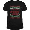 My pancreas got run over by a reindeer Christmas ugly shirt