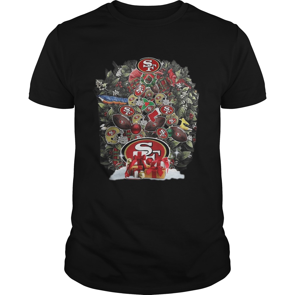 NFL San Francisco 49ers Tree Christmas shirt NFL San Francisco 49ers Tree Christmas shirt
