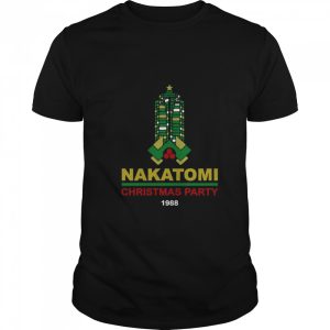 Nakatomi Plaza Christmas party 1988 shirt