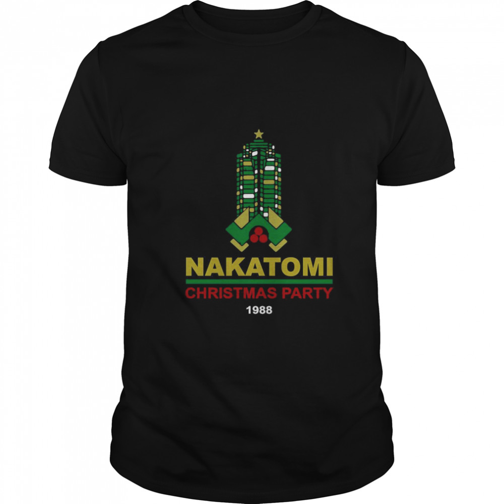 Nakatomi Plaza Christmas party 1988 shirt Nakatomi Plaza Christmas party 1988 shirt