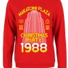 Nakatomi Plaza Ladies Red Christmas Jumper