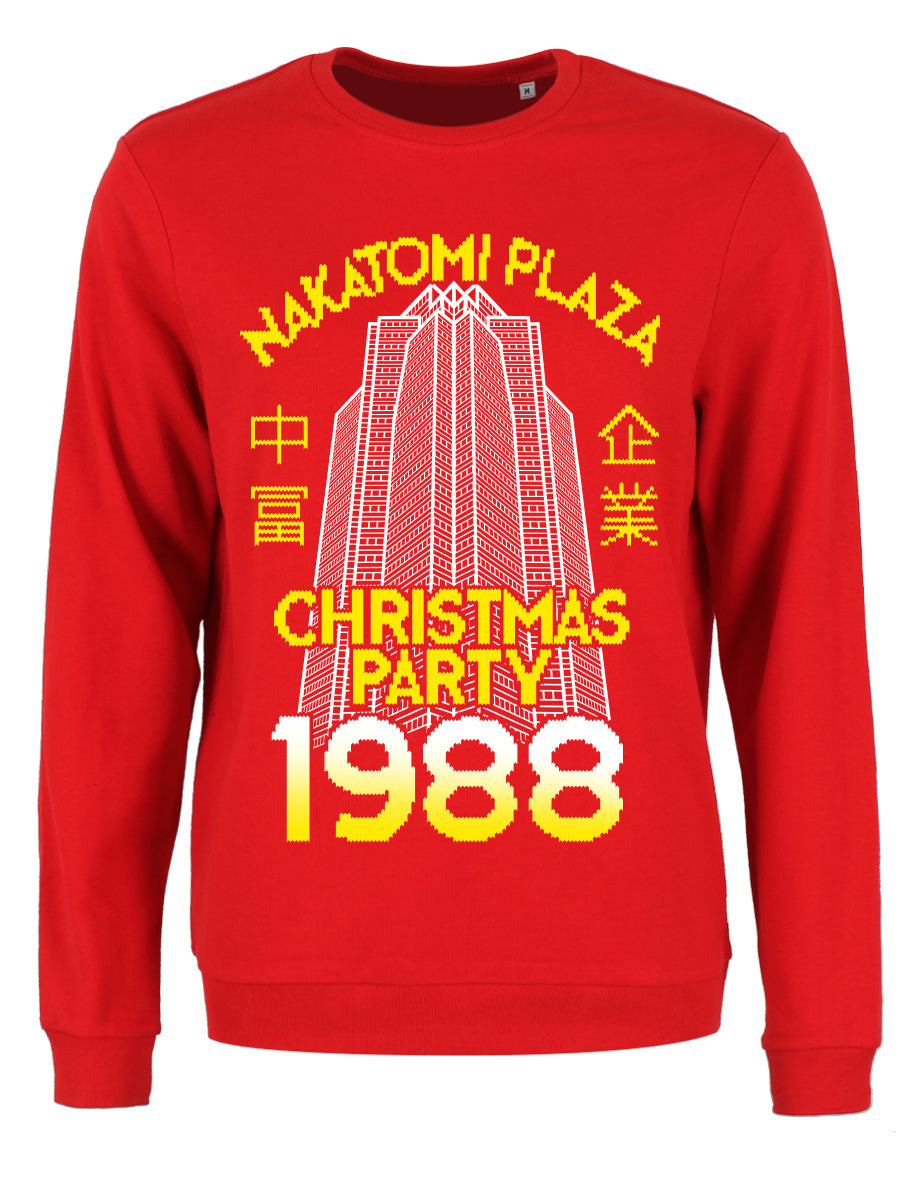 Nakatomi Plaza Ladies Red Christmas Jumper Nakatomi Plaza Ladies Red Christmas Jumper