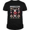Namasleigh Santa Christmas shirt