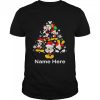 Name Here Christmas Tree Mickey Disney Xmas shirt