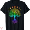 Neon Moon T-shirt Galaxy Tree