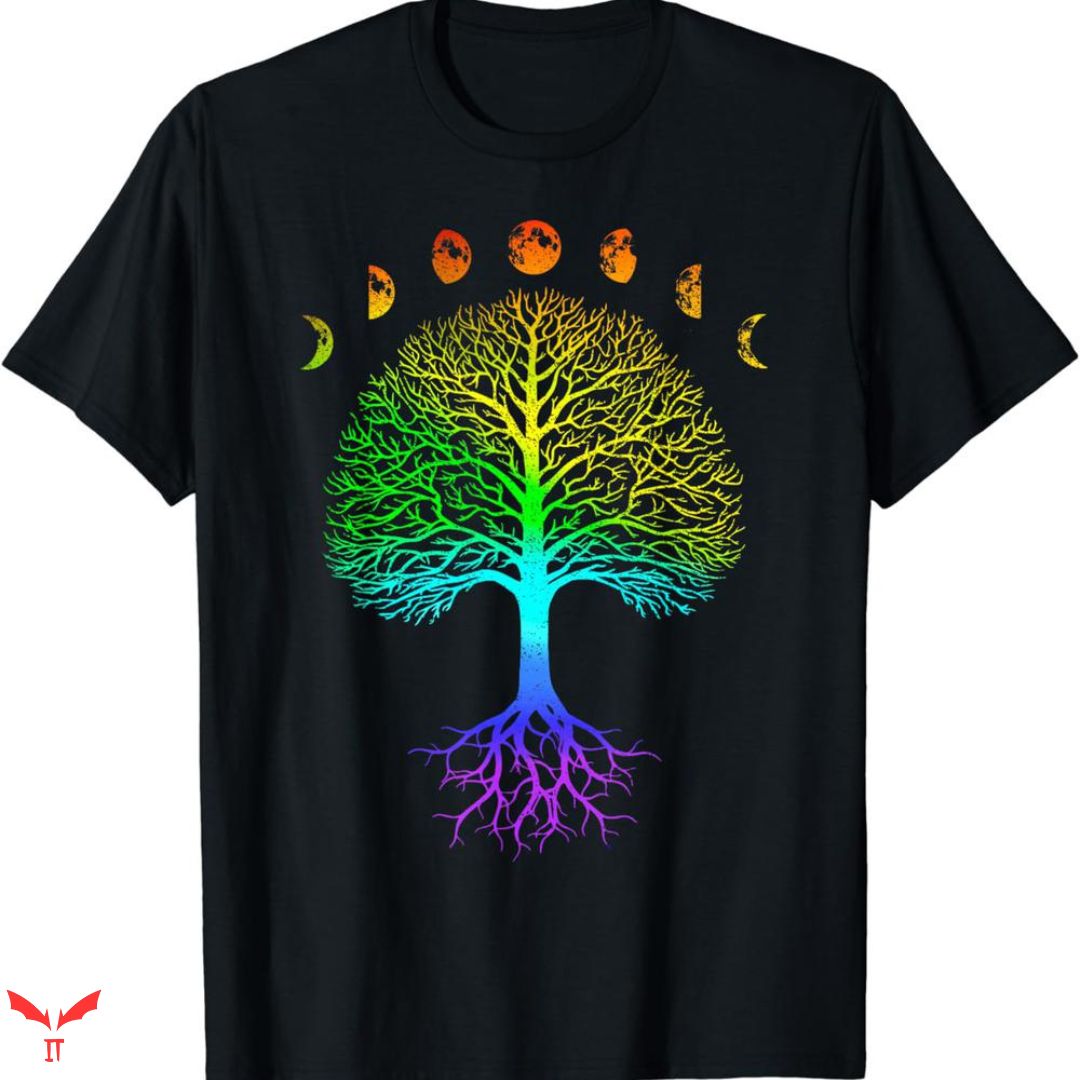 Neon Moon T-shirt Galaxy Tree Neon Moon T-shirt Galaxy Tree