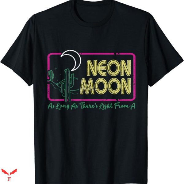 Neon Moon T-shirt Retro Vinatge