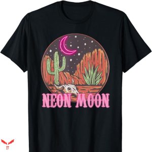 Neon Moon T-shirt Retro Western