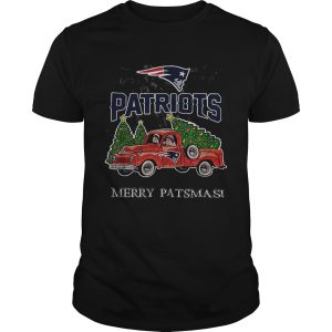 New England Patriots truck merry patsmas Christmas shirt