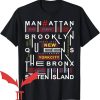 New York Or Nowhere T-Shirt New York City Big Apple Bronx