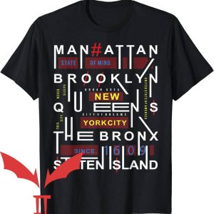 New York Or Nowhere T-Shirt New York City Big Apple Bronx