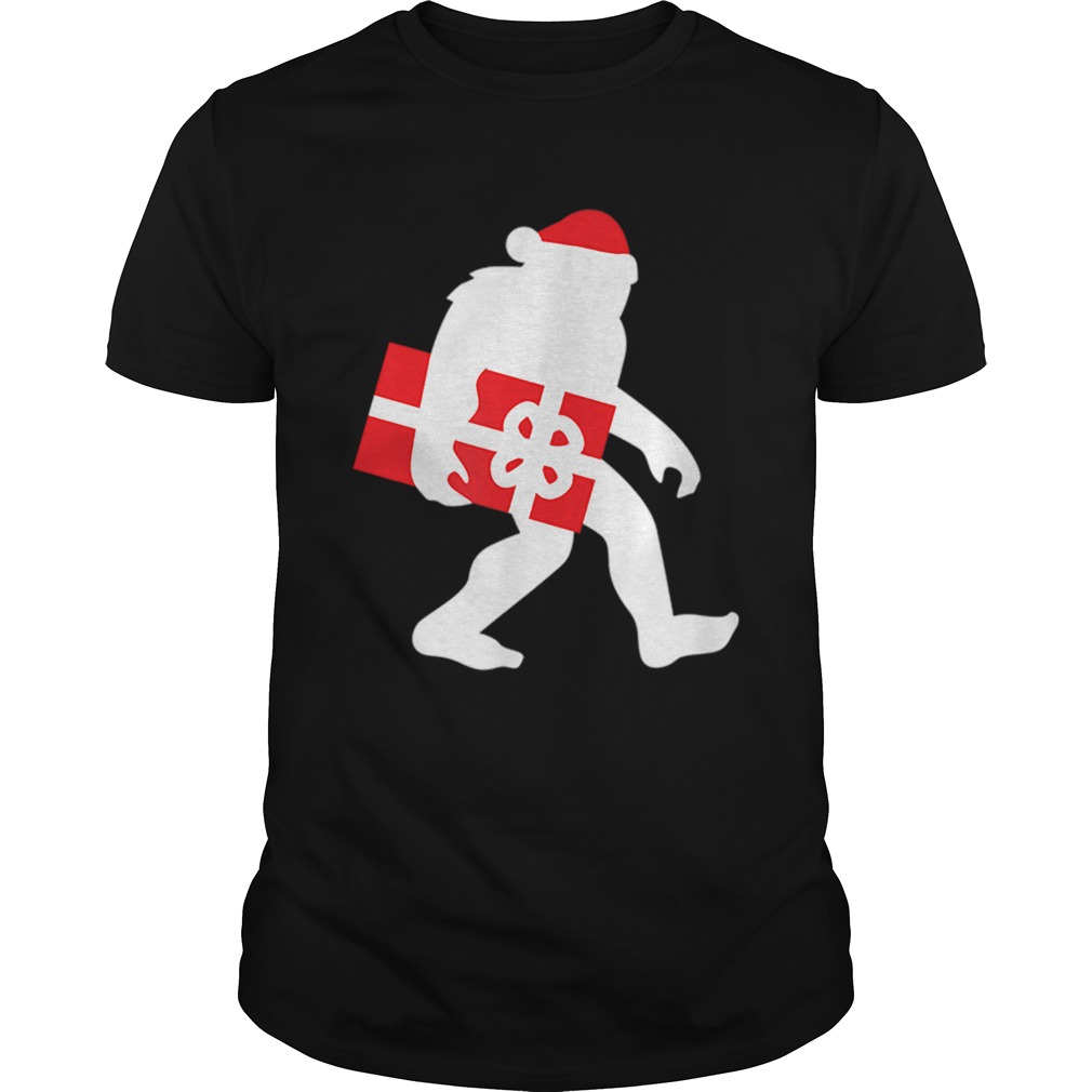 Nice Bigfoot Carrying Christmas shirt Nice Bigfoot Carrying Christmas shirt