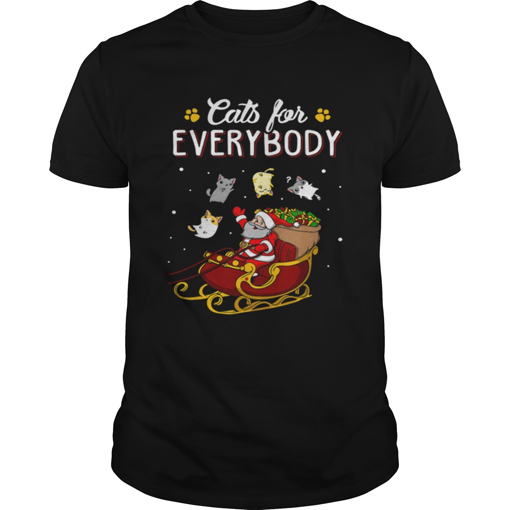Nice Cats For Everybody Christmas shirt Nice Cats For Everybody Christmas shirt