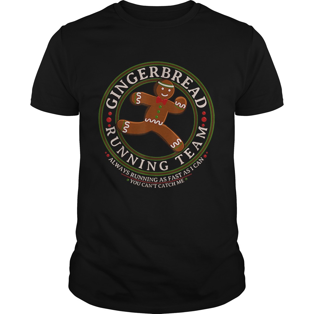 Nice Christmas Gingerbread Running Team shirt Nice Christmas Gingerbread Running Team shirt
