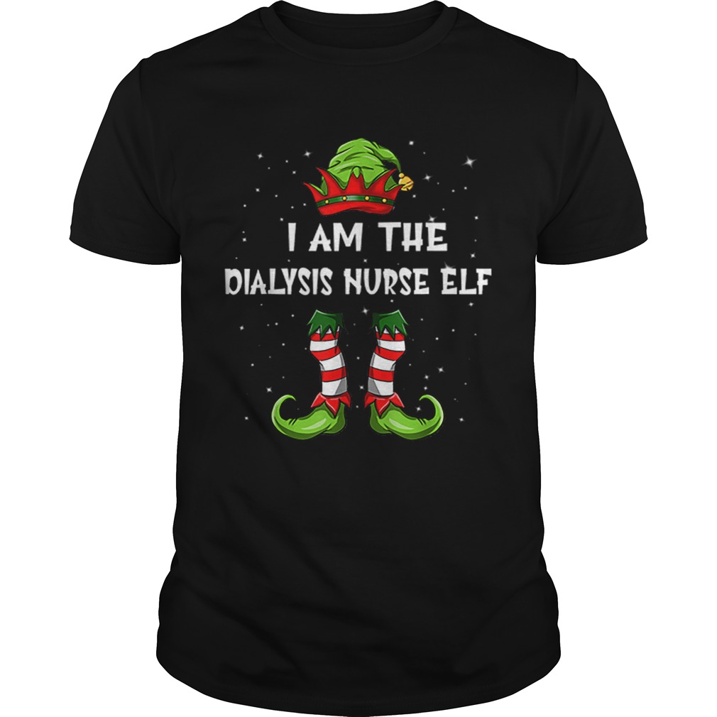Nice Im The Dialysis Nurse Elf Christmas Family Elf shirt Nice Im The Dialysis Nurse Elf Christmas Family Elf shirt