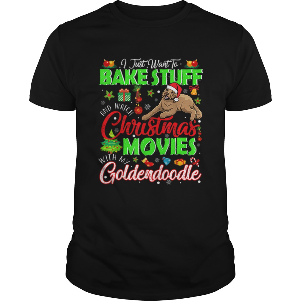 Nice Watch Christmas Movies With My Goldendoodle Christmas Gifts shirt Nice Watch Christmas Movies With My Goldendoodle Christmas Gifts shirt