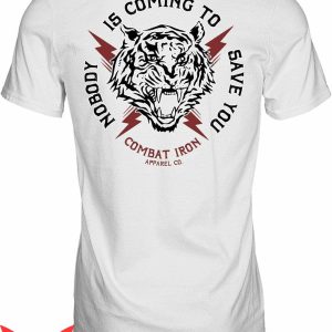 No One Will Save You T-Shirt Nobody Is Coming To Save You