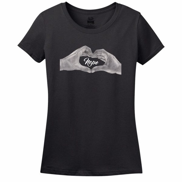 Nope Heart Women’s T-Shirt