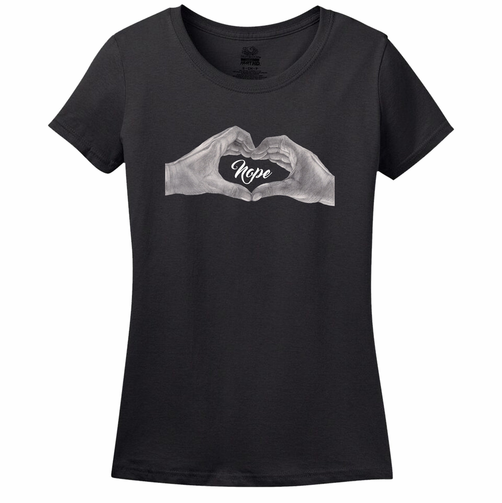 Nope Heart Women's T-Shirt Nope Heart Women's T-Shirt