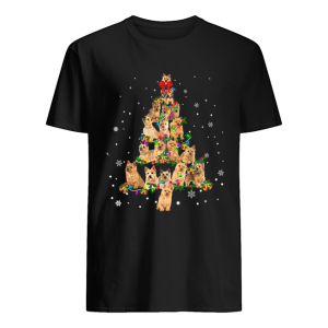 Norwich Terrier Christmas Tree T-Shirt