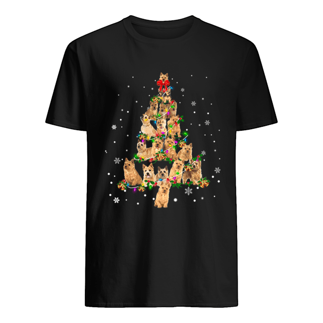 Norwich Terrier Christmas Tree T-Shirt Norwich Terrier Christmas Tree T-Shirt