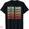 Notre Dame Guiness T-shirt Retro Style