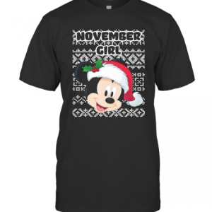 November Girl Mickey Mouse T-Shirt